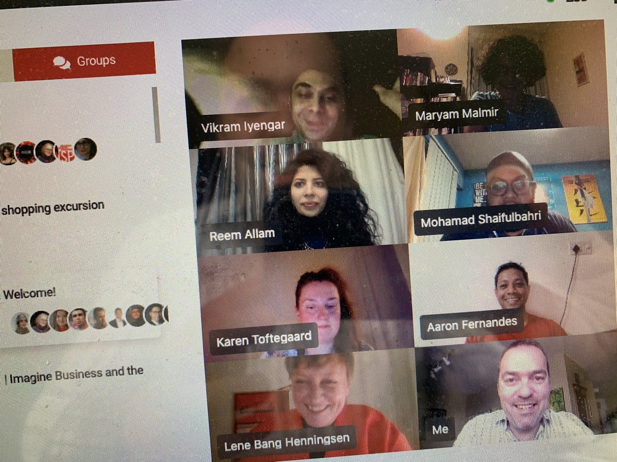Maas_Erwin's tweet photo. Great to see so many old friends, and meet new ones, at @ISPA_global networking &amp; #CoffeeKlatch sessions #ISPAvirtual #JanArtsNYC https://t.co/gdnLrQxBYX