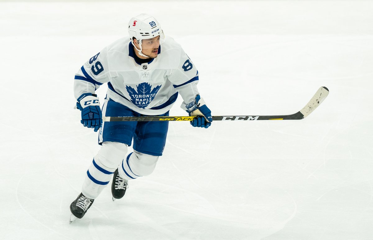 MapleLeafs's tweet photo. Nick Robertson will make his @NHL regular season debut tonight. #LeafsForever https://t.co/XuoxEUUtci