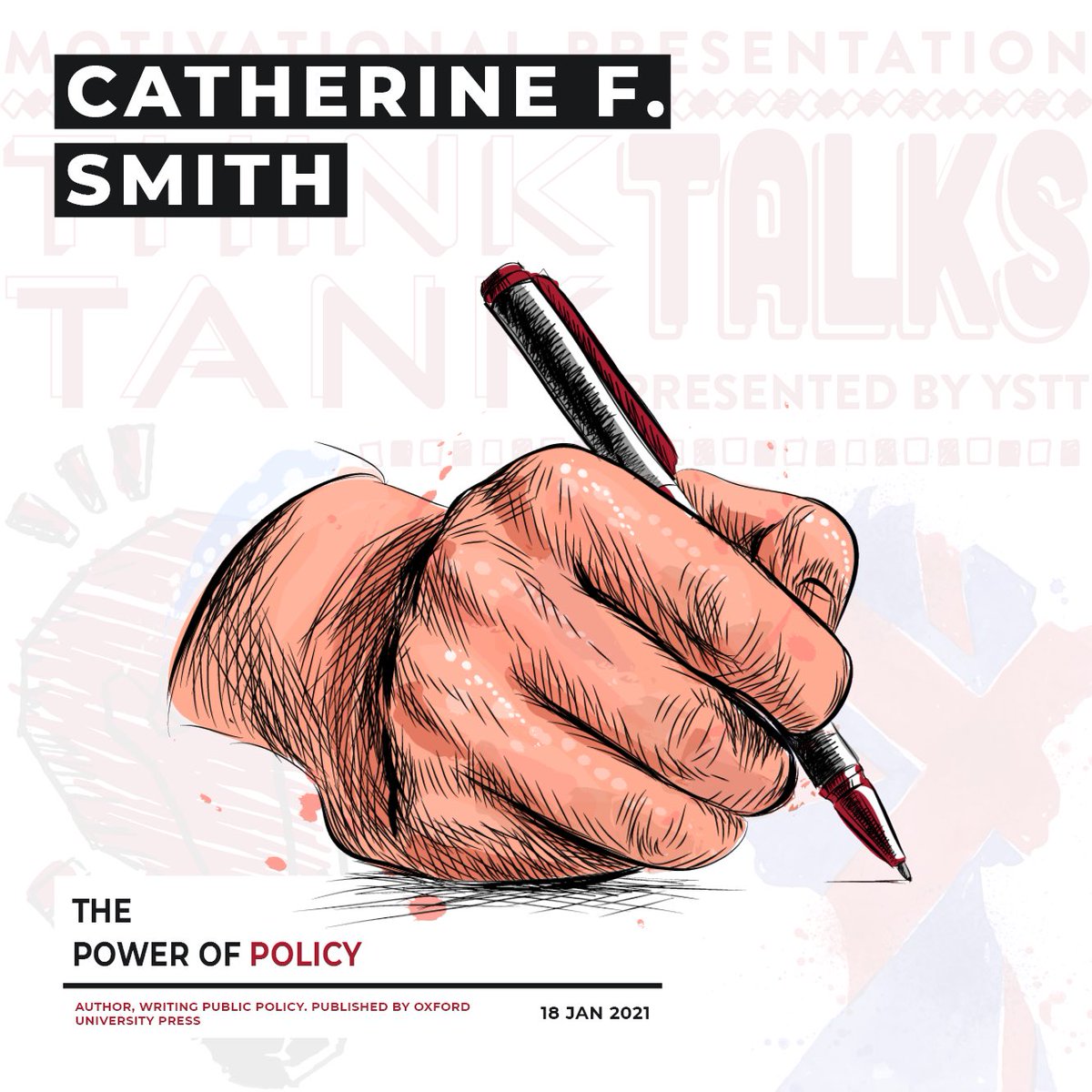 Hi there, want to get new skills? ⭐️ Then join us for the talk with Catherine F. Smith about effective policy writing techniques. fb.me/e/hsjpghh1X