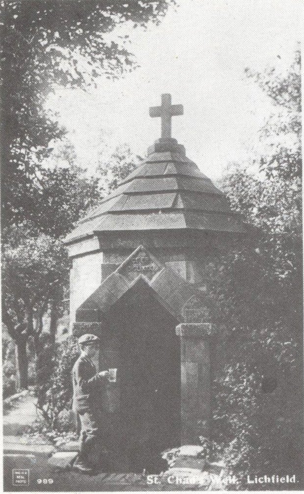 Around this time, a new structure was built over the well and judging by descriptions from the early 20th century, this incorporated the 'St Chad's stone' which by then seems to have acquired a reputation for granting wishes