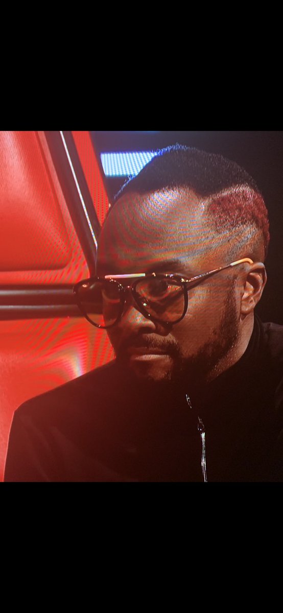 Mrs_Duarte's tweet photo. @iamwill scary eyes tonight on the voice! https://t.co/tUMgaqrt68
