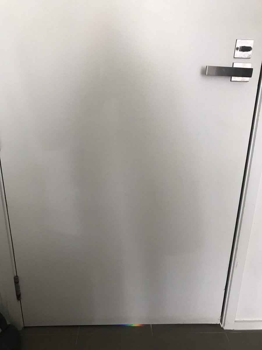kellyskelton's tweet photo. My front door just let me know 2021 is going to be a good one 🌈 https://t.co/dydAmRhfRD