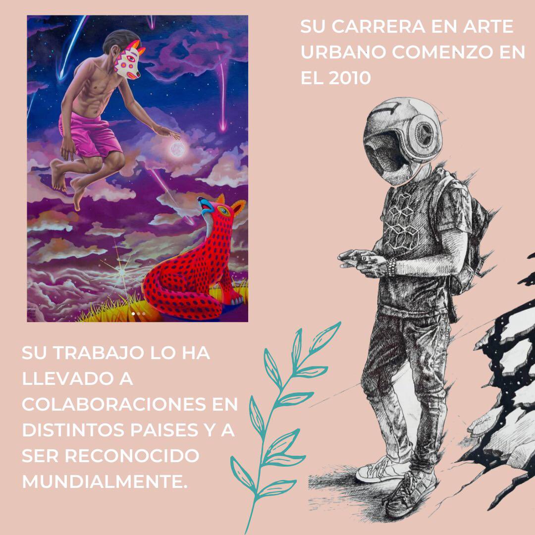 Oscar Axo es una excelente definición de lo que es ser gran artista. Es una persona sumamente creativa, de alma libre y única a la hora de demostrar su potencial. Para nosotrxs, Artizapán, ha sido más que un colaborador; lo consideramos parte de nuestra organización y gran amigo.