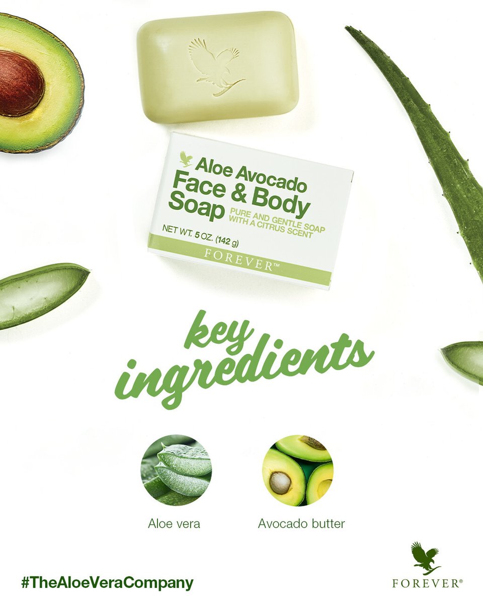 💫 Made with 100% pure avocado butter, Aloe Avocado Face &amp; Body Soap loves your skin. 💫

#TargetedSkincare 

wu.to/UOAxvB