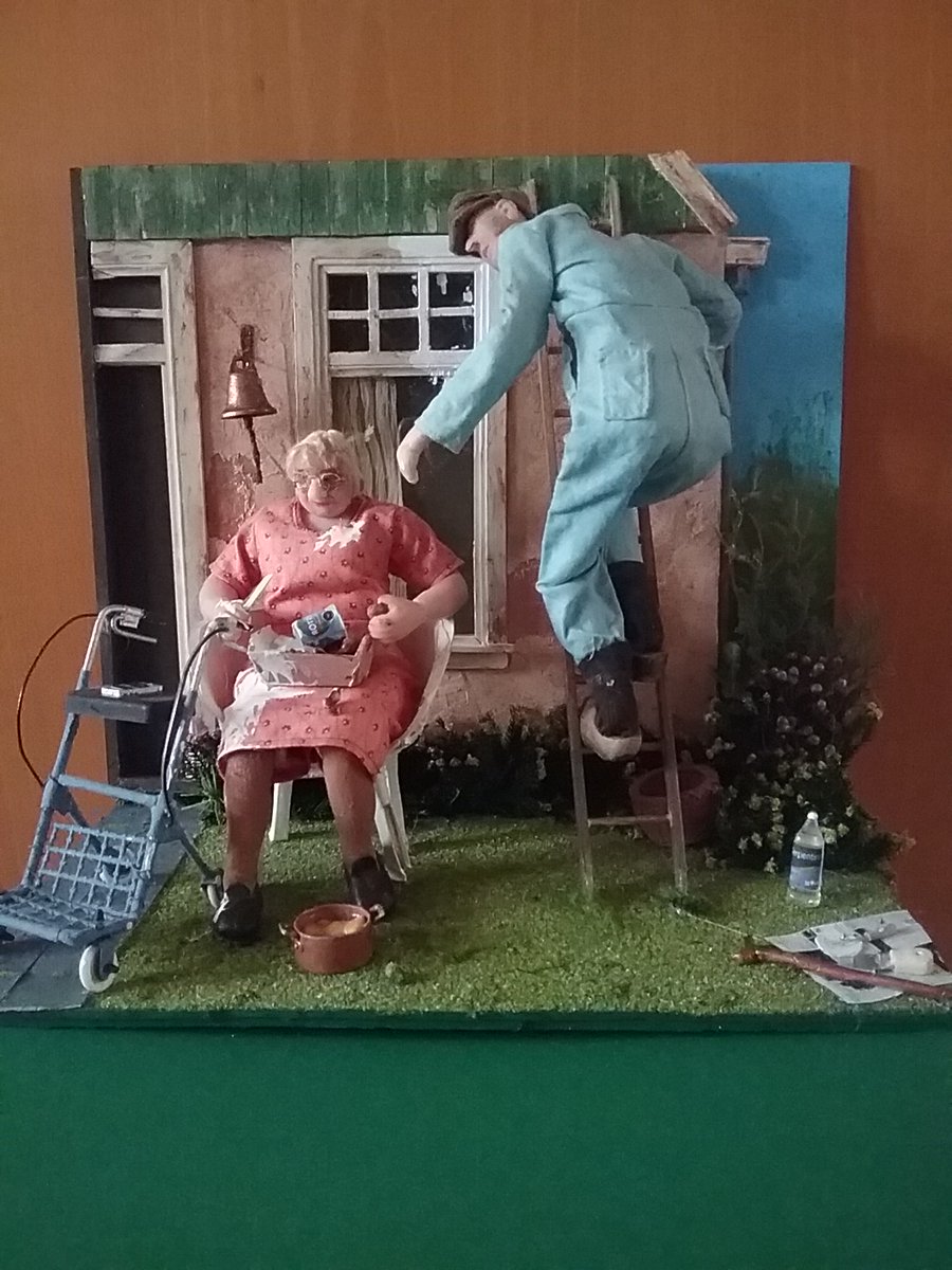 3D gemaakt naar een schilderij van Marius van Dokkum