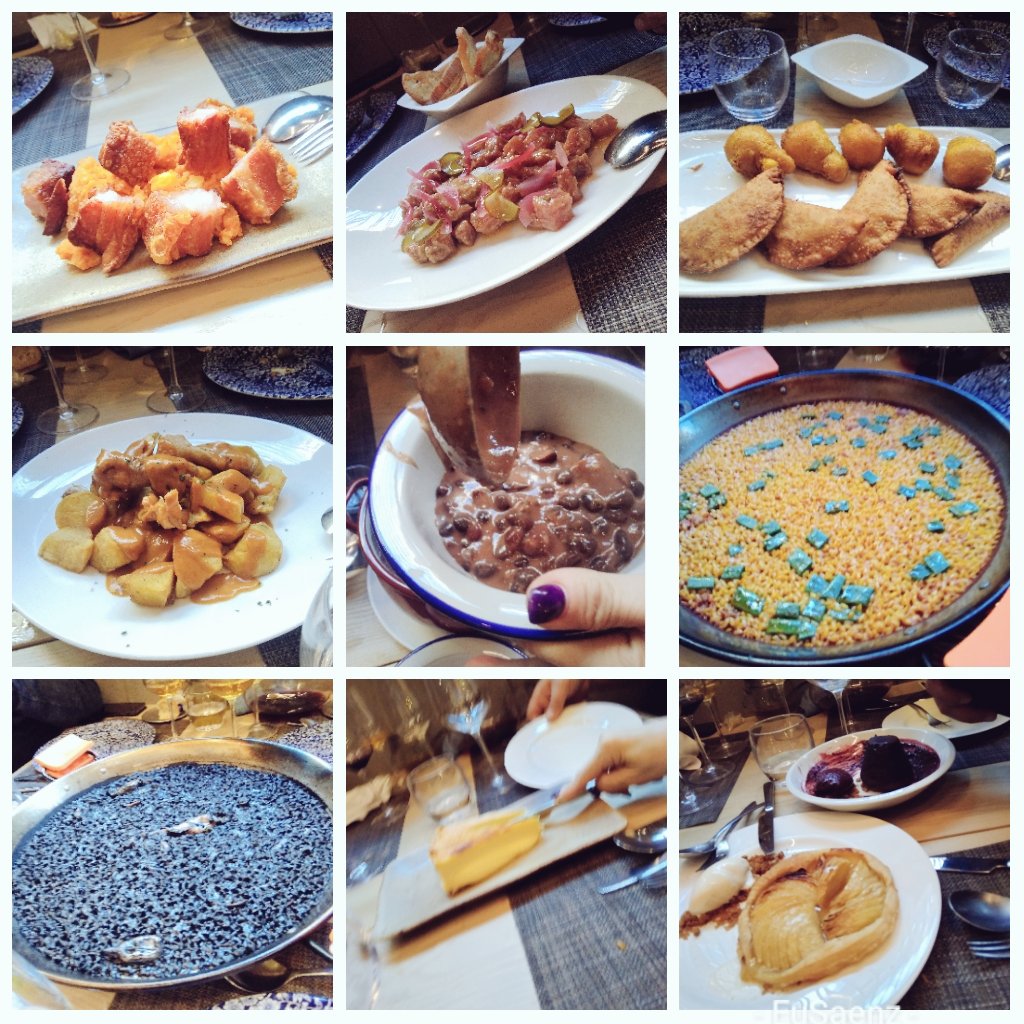 Buena sesión hoy en <a href="/latajada_rest/">La Tajada</a>, un sitio de donde siempre se sale satisfecho. Todo rico, pero destacamos  el tartar de atún, las revolconas, las bravas con oreja y los potentes y sabrosos arroces. Muy bien!