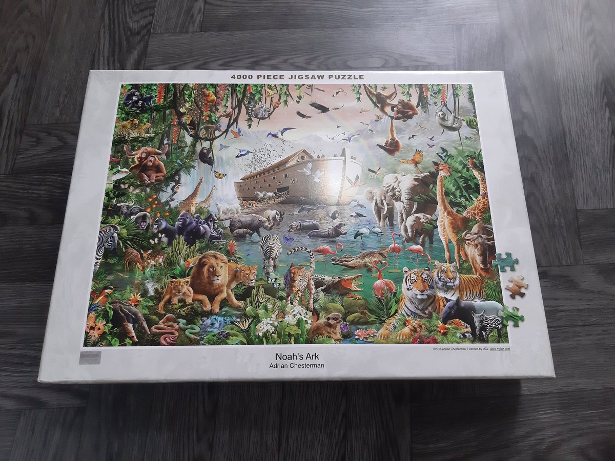 Witch2393's tweet photo. Nueva adquisición!!!! 4000 piece puzzle! https://t.co/rl0oTonng6