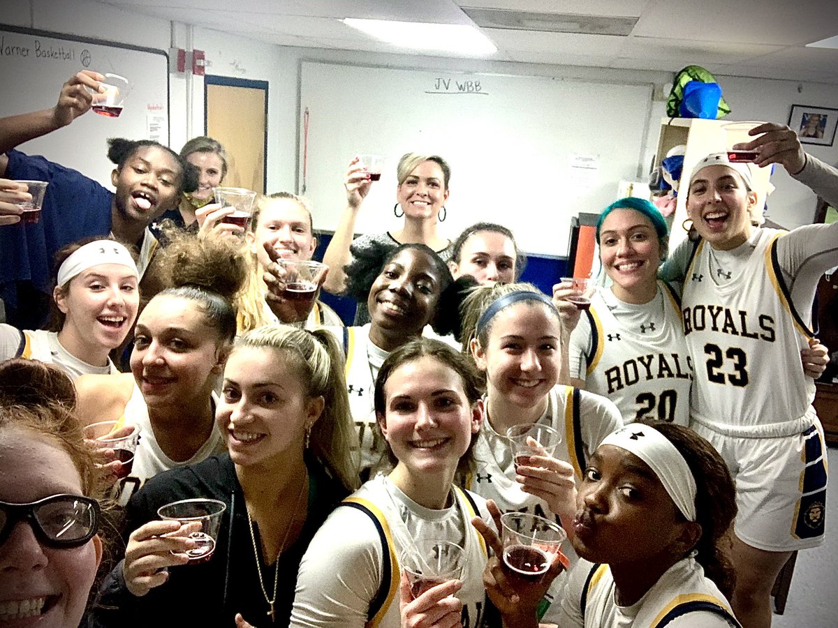 First conference win in over 3 years!!! Ugly win, but we will take it. 💙🏀🦁 SN: We toast every win, and celebrate every milestone. #EnjoyingTheProcess
