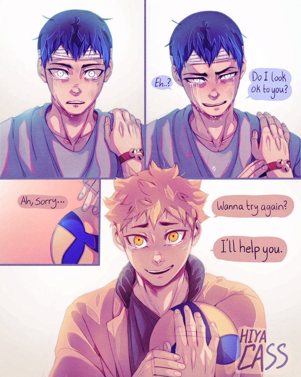 [HQ] Blind Kageyama AU 