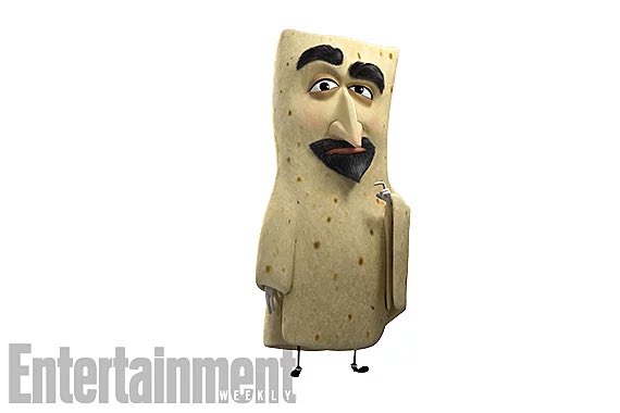 Is it me or @BlessedMMAbe lookin like the pita from sausage party? Lmao #UFCFightIsland