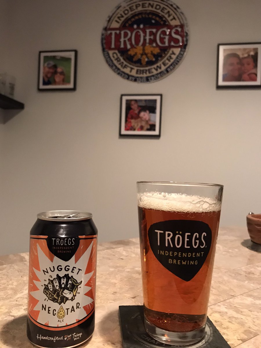 awestover's tweet image. It’s officially @TroegsBeer #nuggetnectar season in Maryland!