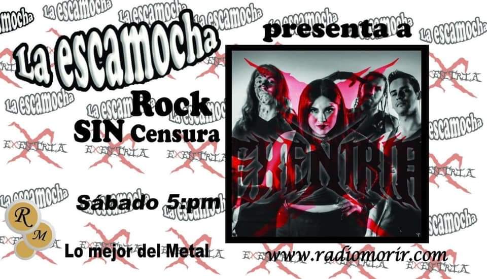 Sintoniza en punto de las 5pm #RadioMorir La escamocha rock con Victor Vera Vazquez! 😎
Radiomorir.com

#SigueLaX #EstoEsExentria