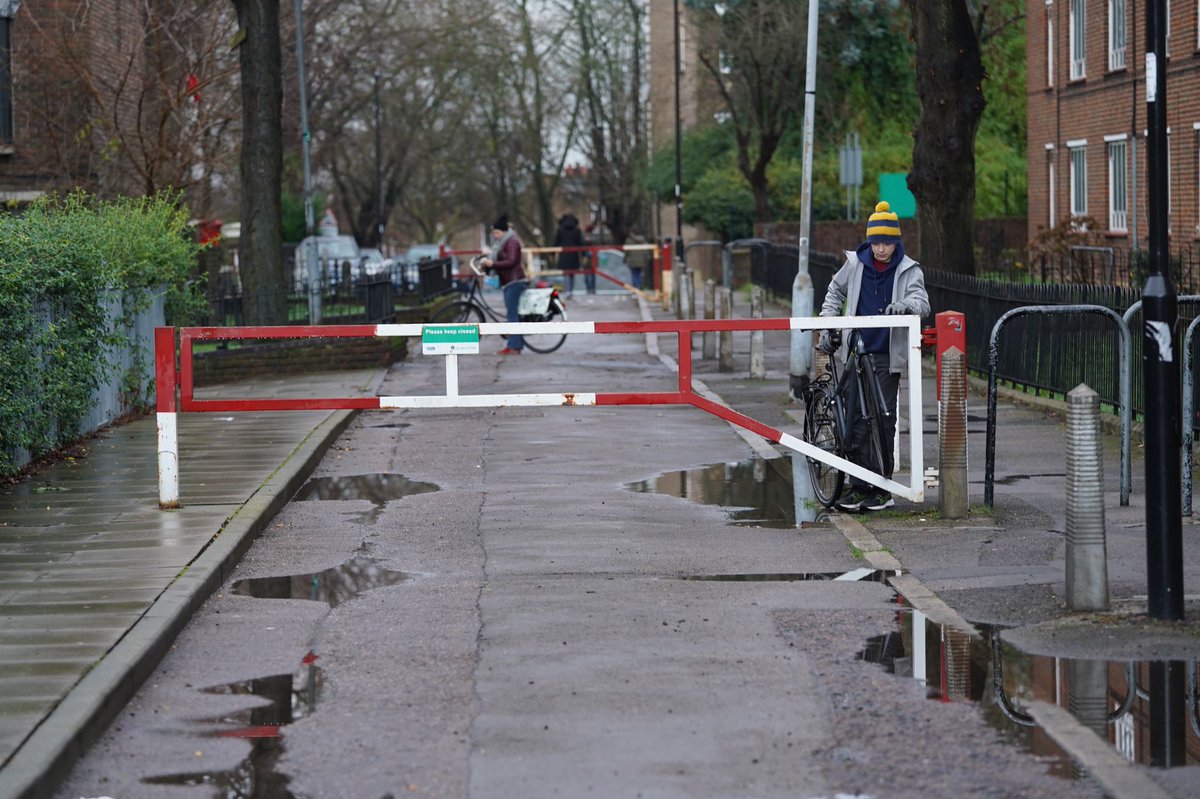 Of course there is work to do.... Road closures from over a decade ago prevent mobility scooters, wheel-chairs and cargo bikes from using some roads.  6/7