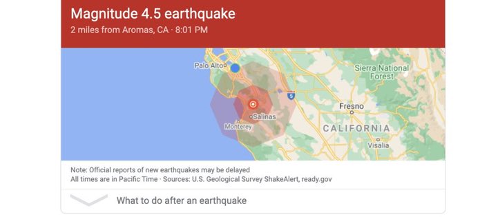 SIRISHB's tweet photo. Felt the #earthquake in MTV. Hope there was no injuries near the epicenter. https://t.co/oecYApqbJm