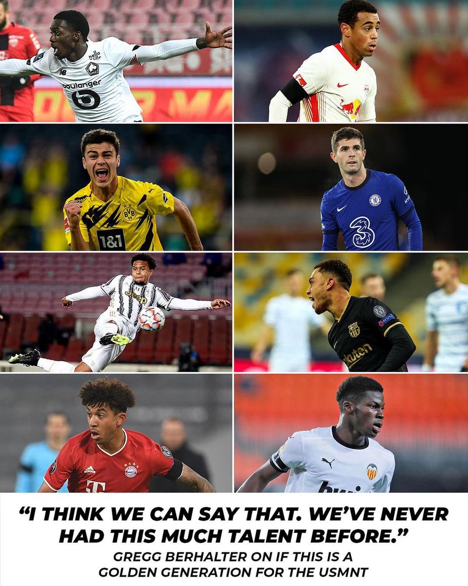 Going to make a quick thread about how  #USMNT players are fighters in Europe.. They do not take no for an answer when it comes to earning a spot in big clubs these guys confidence is over the top THREAD BELOW 