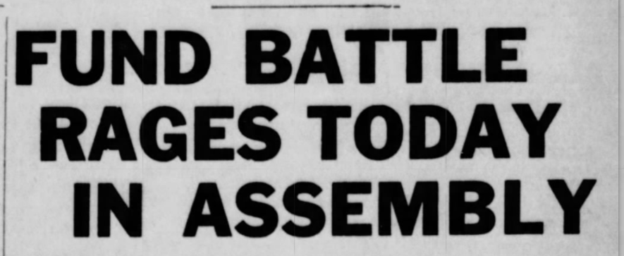 April 1937: Ohioans protest a proposed $16 million cut to the state operating budget