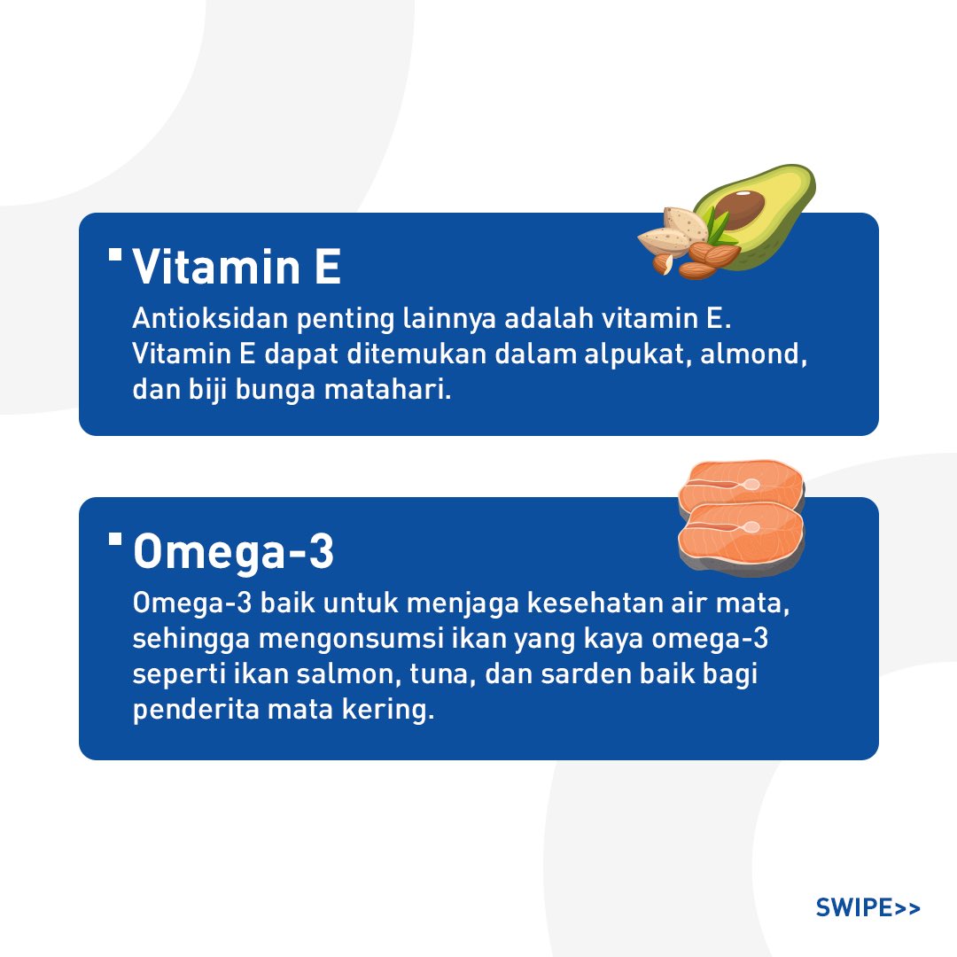 rsmatasmec's tweet photo. Dan demikian, makanan sehat yang seimbang juga dapat berdampak pada kesehatan mata. Manfaatkan makanan dengan kandungan nutrisi yang tepat agar kesehatan mata tetap terjaga.
Selamat berakhir pekan SMECTizen :)
Keep your eyes healthy!

#SMECIndonesia
#RSMataSMEC
#WhatsOnSMEC https://t.co/gsXSnUMiMt