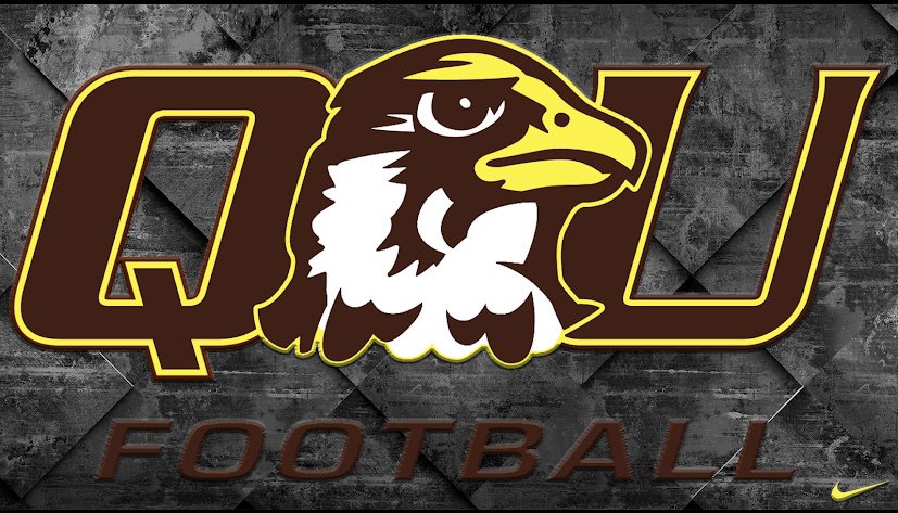 After a great conversation with <a href="/CoachBorghardt/">Kaleb Borghardt</a> I am truly blessed to say that I have received an offer from Quincy University‼️🦅 #PEWAV
<a href="/simpson32/">simpson32</a> <a href="/SAMIEPARKER/">SAMIE PARKER</a> <a href="/PHSPantherFB/">Park Hill South FB</a> <a href="/EMP1RE7v7/">Emp1re7v7</a> <a href="/STFFAKC/">Coach Martin Stretch the Field</a>