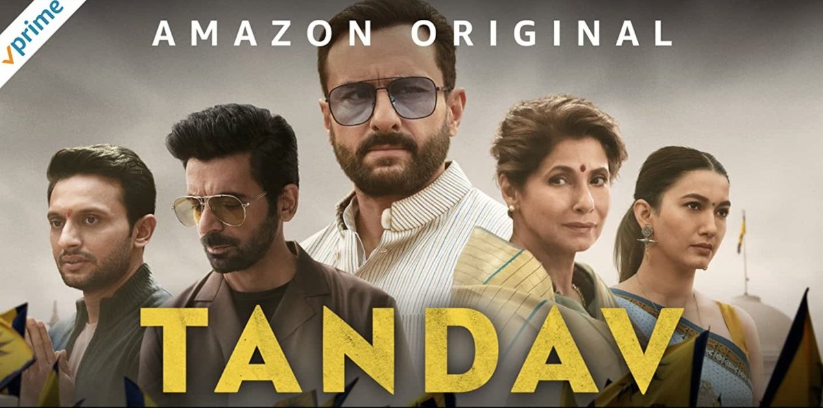 Voice_For_India's tweet photo. Series #TandavOnPrime is full of hate against Hindus. Mocking Shiva &amp; Ram. Such a disgrace with immense communal hatred against Hindus. If a Hindu Director had a series mocking Mohammed there will be lots of Allahu Akbar incidents. As Always, the victim is Muslim. #TandavOnPrime https://t.co/JyzRQQir6K