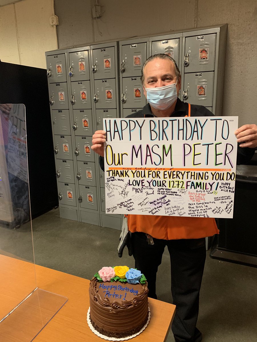 Susan Cortese (@susancortese) on Twitter photo Happy & Healthiest of B’DAY Wishes to our MASM PETER! Peter loves chocolate & said “he didn’t know how he’d make it home without sneaking a taste of his🍫🎂!” From all of us <a href="/HuntingtonHD/">Huntington HomeDepot</a> ENJOY PETER! <a href="/nyyroro/">Ro Rodriguez</a> <a href="/DawnOsorio/">Dawn Vanterpool</a> <a href="/McMullenCJ/">Chris McMullen</a> <a href="/PeterDeStasio/">Peter DeStasio</a> <a href="/dlw877/">Diane Wilhelm 😃</a> <a href="/MsCarly_HD/">Carly Ulrich</a> <a href="/Cigarvin66/">Vincent Sollecito</a> Happy & Healthiest of B’DAY Wishes to our MASM PETER! Peter loves chocolate & said “he didn’t know how he’d make it home without sneaking a taste of his🍫🎂!” From all of us <a href="/HuntingtonHD/">Huntington HomeDepot</a> ENJOY PETER! <a href="/nyyroro/">Ro Rodriguez</a> <a href="/DawnOsorio/">Dawn Vanterpool</a> <a href="/McMullenCJ/">Chris McMullen</a> <a href="/PeterDeStasio/">Peter DeStasio</a> <a href="/dlw877/">Diane Wilhelm 😃</a> <a href="/MsCarly_HD/">Carly Ulrich</a> <a href="/Cigarvin66/">Vincent Sollecito</a>