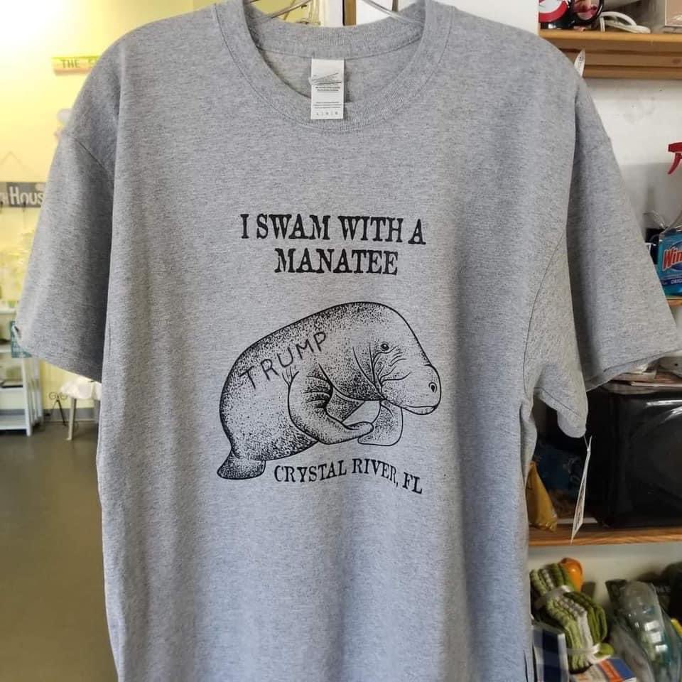 OhHiThereMQ's tweet photo. The owner of Salty Girls Beach Shop in Crystal River, Florida thinks manatee abuse is a joke. If you agree that this is disgusting, please retweet this, leave a review on their Facebook page, and share it so people know to avoid this place. Thank you! https://t.co/kT2brblRbP