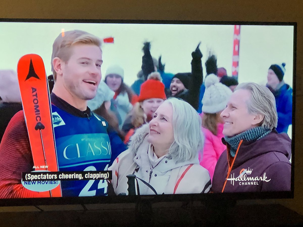 Debdebbailey's tweet image. Ok, was there a camera attached to your ski? What a cool shot!!! #TwoForTheWin @TrevDon