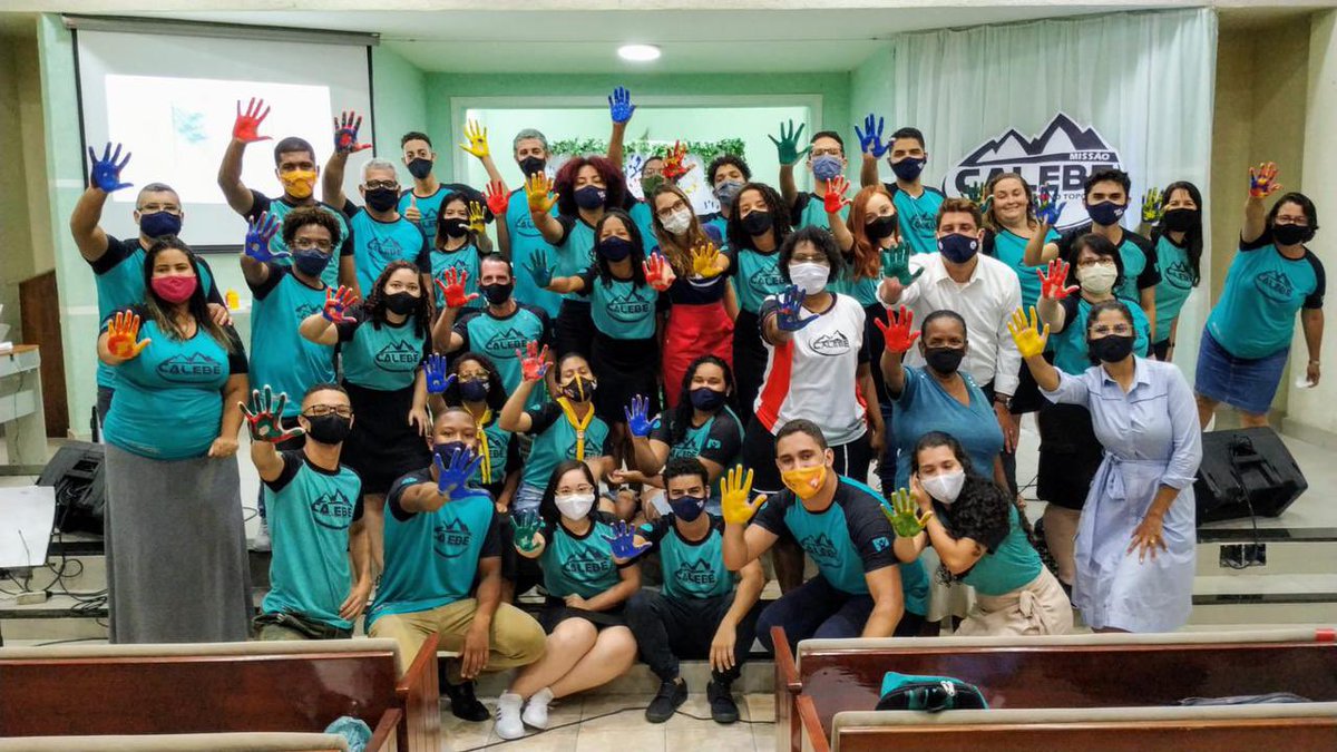 prgustavodesa's tweet photo. Quando jovens colocam Jesus em 1º lugar só pode dar em 2 000 calebes na @advriosul!!!!!  @MissaoCALEBE https://t.co/oy6LVDtWp3