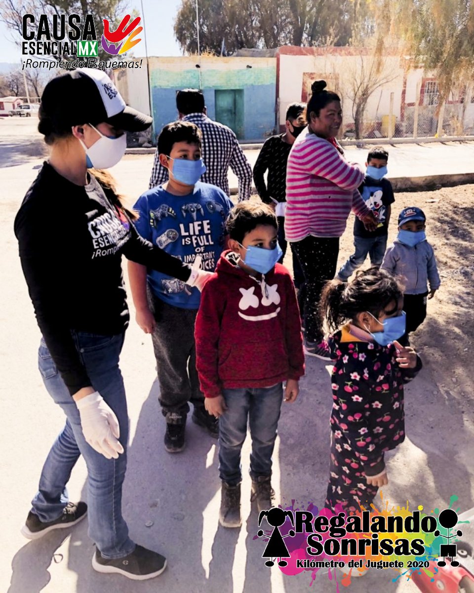 San Juan del Retiro #KmDelJuguete2020 #RegalandoSonrisas #Saltillo 🧸