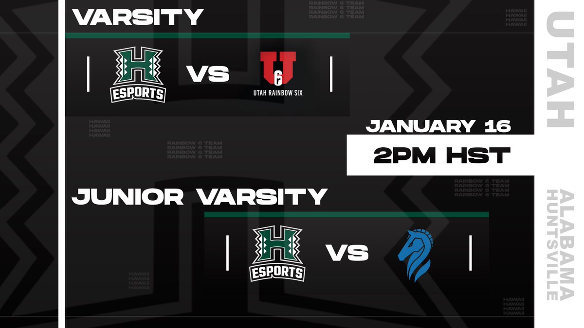 UHEsport's tweet photo. 🔴 GOING LIVE SOON! Tune into https://t.co/4OG9giXVMX to watch our first game of the semester and our first broadcasted #rainbow6siege game! #GoBows! https://t.co/85heRpbOaT