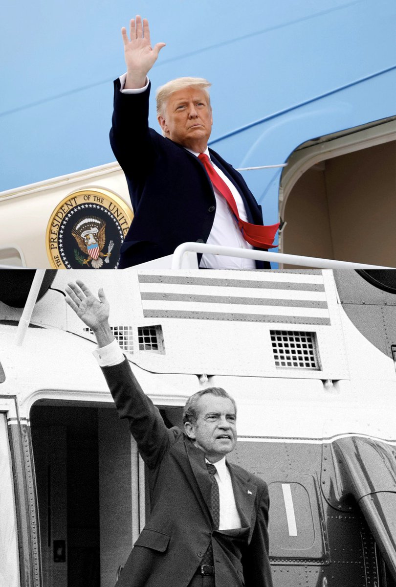 leoaldridgepr's tweet photo. En menos de 4 días se marcha — probablemente para siempre — el peor y más peligroso presidente que ha tenido Estados Unidos. El 20 de enero, salvo por otro ataque sedicioso de los confederados wannabes, será un día feliz para el mundo. https://t.co/f5hVnGdFs4