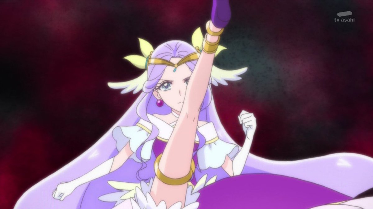 キュアとれいん かかと落としのこの威力よ Precure