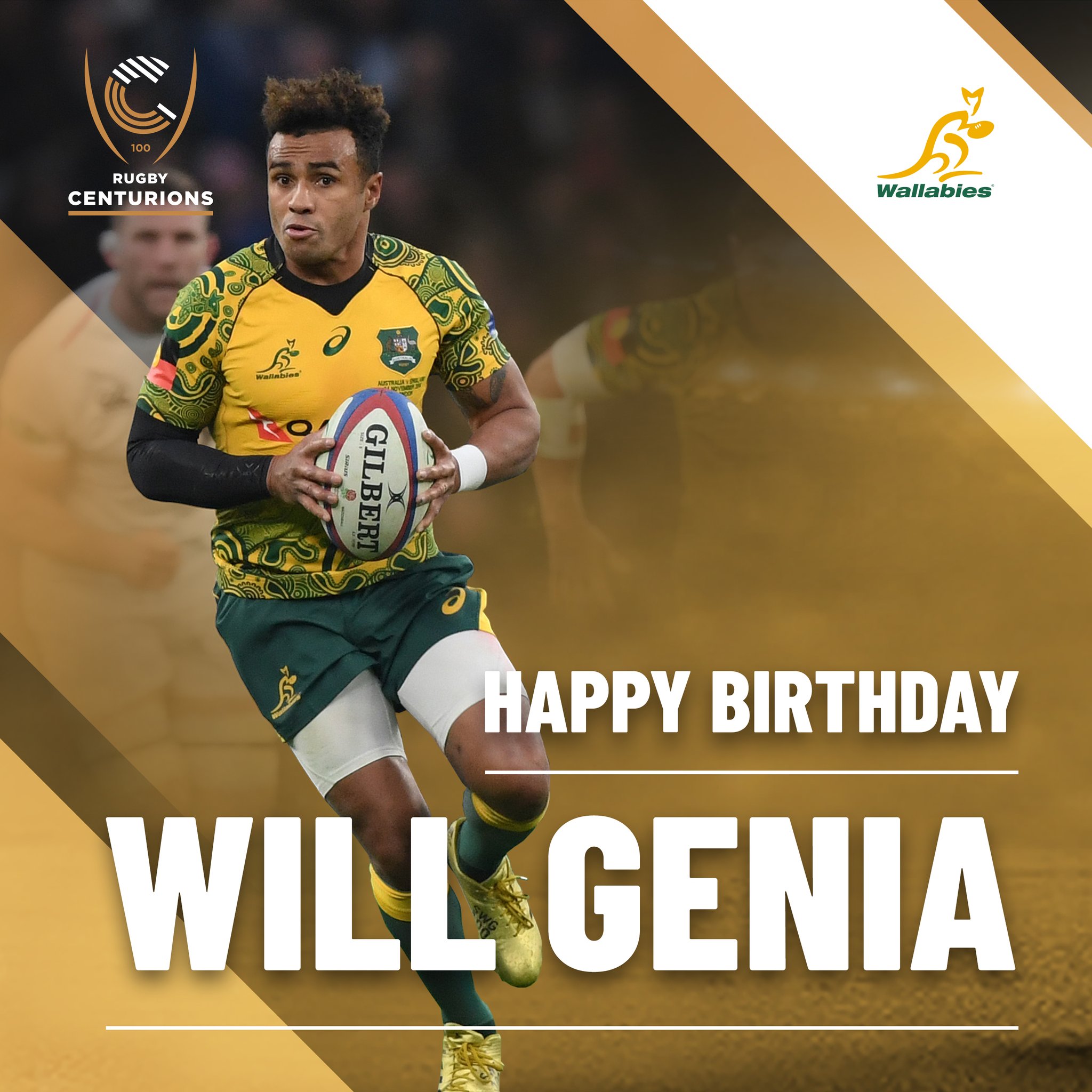 Happy Birthday Will!     Will Genia 
