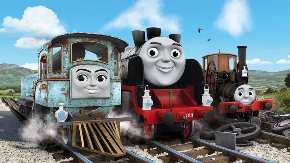 Her relationship with Theo and Merlin is honestly adorable; the way they look after each other despite the fact they 'can’t do anything’ gives off a brilliant sense of camaraderie than some of the other trios in the franchise (including the Logging Locos).(4/?)