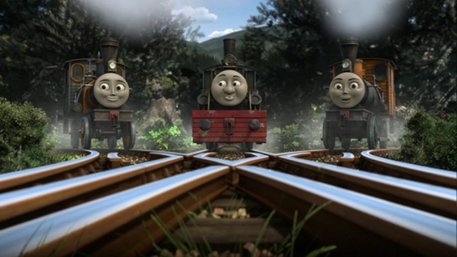 Her relationship with Theo and Merlin is honestly adorable; the way they look after each other despite the fact they 'can’t do anything’ gives off a brilliant sense of camaraderie than some of the other trios in the franchise (including the Logging Locos).(4/?)