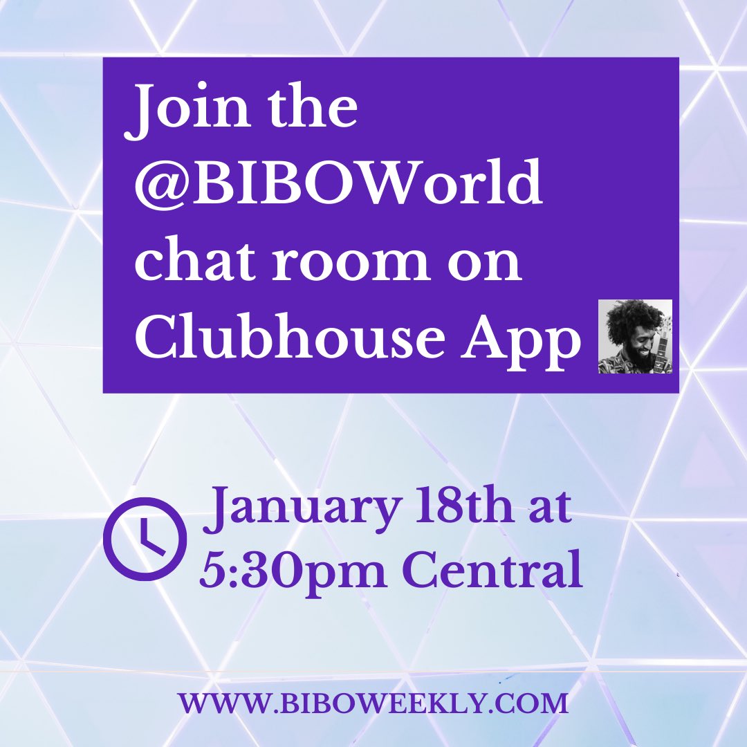 TraciSCampbell's tweet photo. Join us this Monday (January 18th) at 5:30pm ct / 6:30pm on Clubhouse as we discuss your dream business and what help YOU need to make it a reality! Follow @biboworld on clubhouse app https://t.co/NTDngA204j