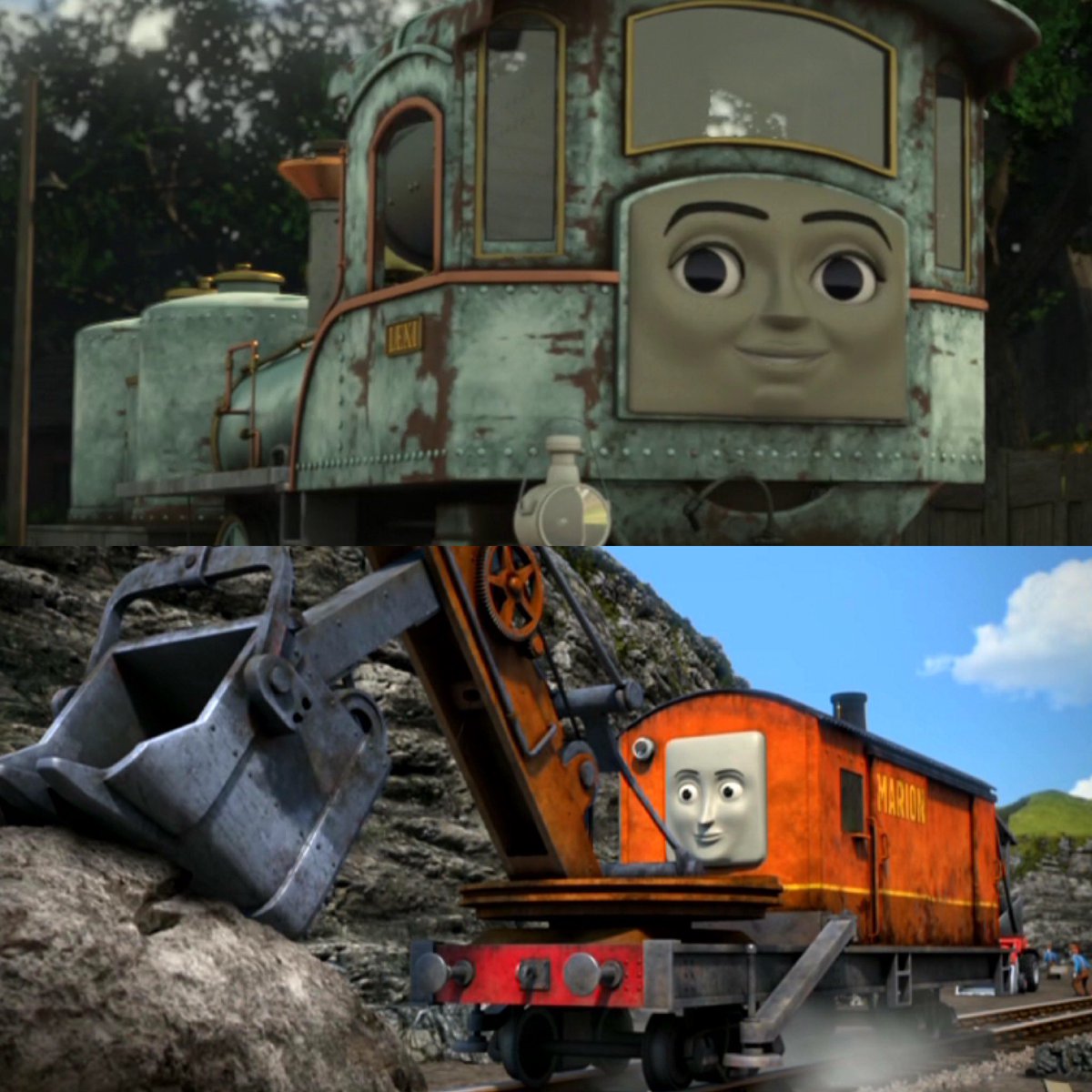 The fact that we never saw more of her after JBS just annoys me since I always believe in the potential of a character; based off her chatterbox personality, I was really hoping to see an episode with her interacting with Marion (who I lowkey ship Lexi with).(6/?)