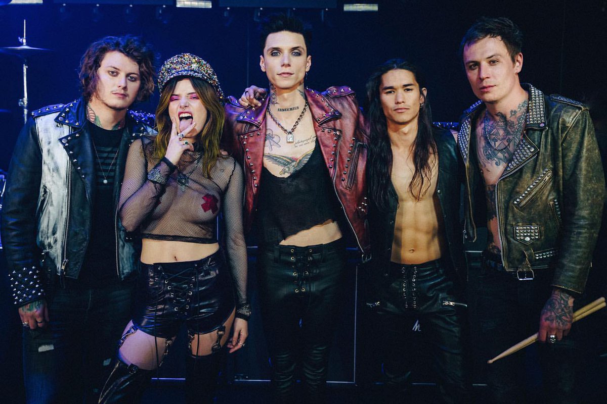 BeerAndBats's tweet photo. @KerrangMagazine The Relentless will certainly rule the fictional rock world!😉 Watch @paradisecitytv on @PrimeVideo March 2021. See trailer here: https://t.co/VRC1t4QAkr https://t.co/8pZ7NvLXCS