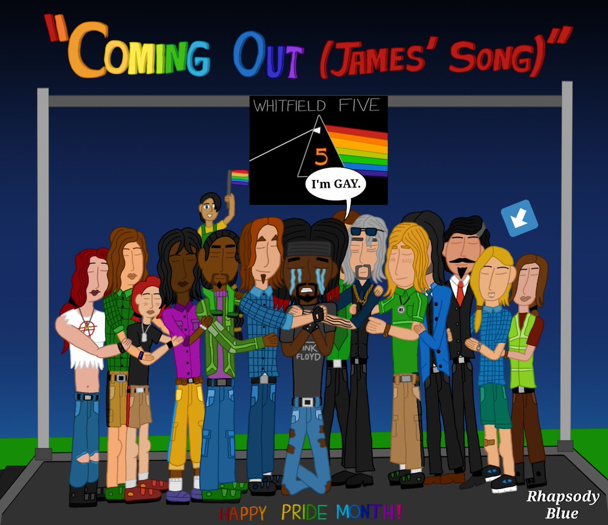 I love Lexi so much that she appears frequently in my human AU since the very beginning; most of the time with Marion due to my aforementioned shipping of them.(7/?)