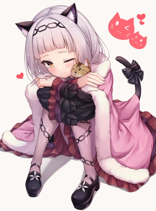 にゃんにゃん ฅ^•ω•^ฅ
最近寒いね?❤️?

#シオンの書物 