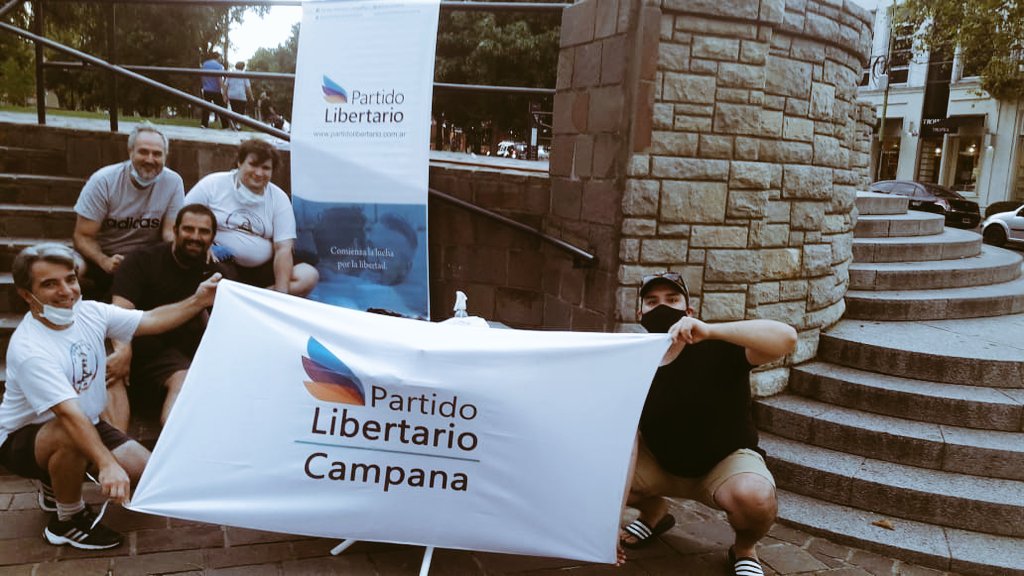 LibCampana's tweet photo. Primer día de mesa de #afiliación al @PLCampana. Los esperamos para el próximo sábado.#AvanzaLibertad https://t.co/7UlDx1ZHym