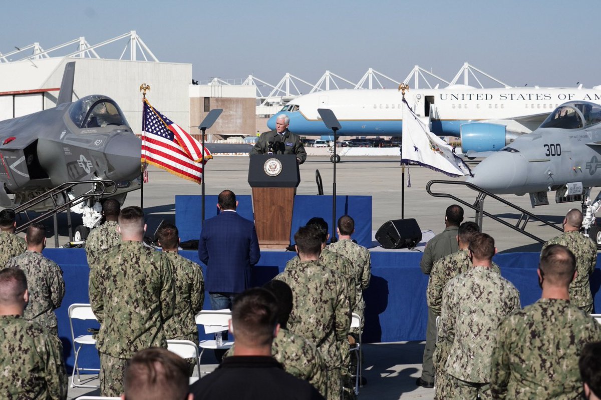 Thank you to all of the men & women serving our Country in uniform at Naval Air Station Lemoore! The American people are more grateful for your service than you will ever know. You come from the rest of us, but make no mistake about it: You Are The Best Of Us. 🇺🇸