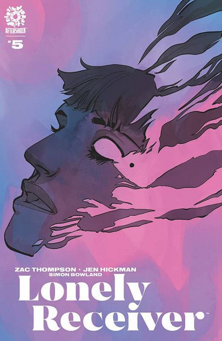 whipodcast's tweet photo. One of @josuereadsjosue favorite books wraps up and he gives us the full breakdown. Lonely Receiver 5 @aftershockcomix @zacbethompson #jenhickman https://t.co/Q6ub6ZJyHl