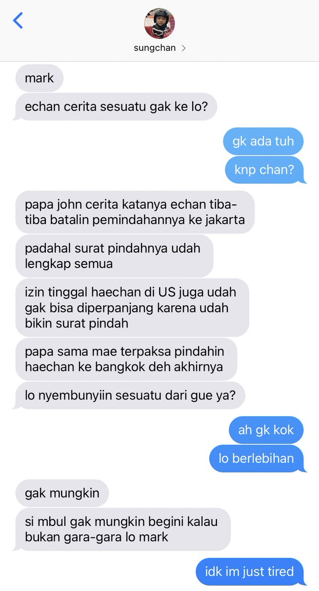dilapujo's tweet photo. ☞︎Spin off “Keluarga Bang Jeffrey”☜︎
𝗺𝗮𝗿𝗸 𝘅 𝗲𝗰𝗵𝗮𝗻
empat tahun lalu, ketika mereka masih belum dewasa untuk sebuah badai dan harus berpisah. https://t.co/Ui16XASNyZ