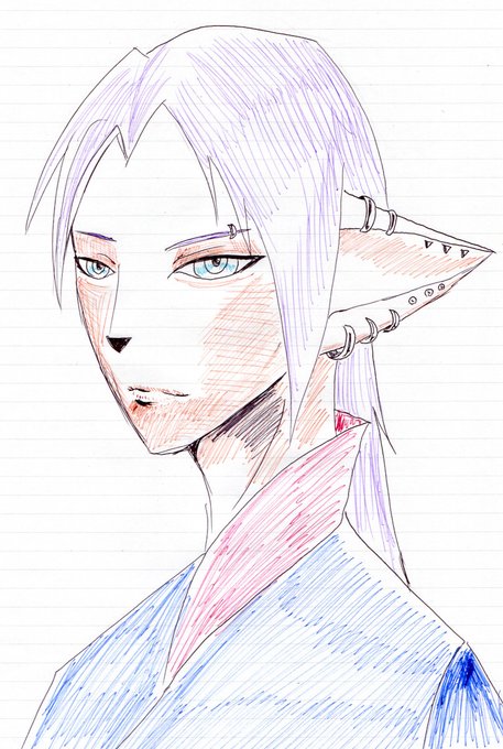 ボールペン画のtwitterイラスト検索結果