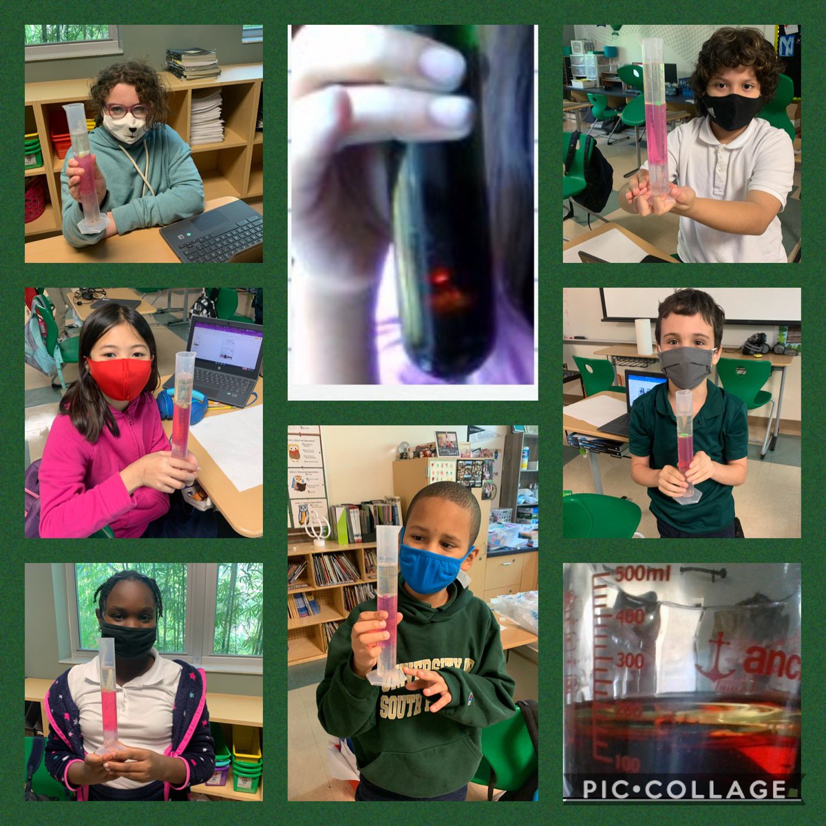 CayCat724's tweet photo. Science MATTERs in school and at home with hands-on density and chemical reaction investigations! @PineJogES @AP_Pine_Jog @pbscience4u @lsv1202 https://t.co/EiBk5hnLsJ