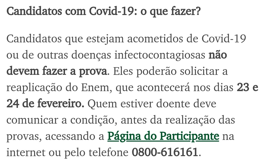 BrightWinLism_'s tweet photo. Àqueles que vão fazer o Enem amanhã, desejamos uma boa prova!

Nosso país passa por um momento delicado. Por favor, tenham consciência ao ir fazer o exame.

Se estiverem com qualquer sintoma de qualquer doença infectocontagiosa, não vá. É possível remarcar (última imagem). https://t.co/5v10vY9hcj