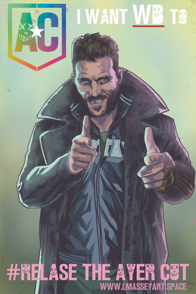 SamuEl_KentMan's tweet photo. We're waiting, @WarnerBros! @HBOMax needs to #ReleaseTheAyerCut!
Art by DustinLeeMassey: https://t.co/qAueuRDzGN
#AyerCut #SuicideSquad #OpSWKAD 🔥🔥🔥 https://t.co/b1pWy68Aua