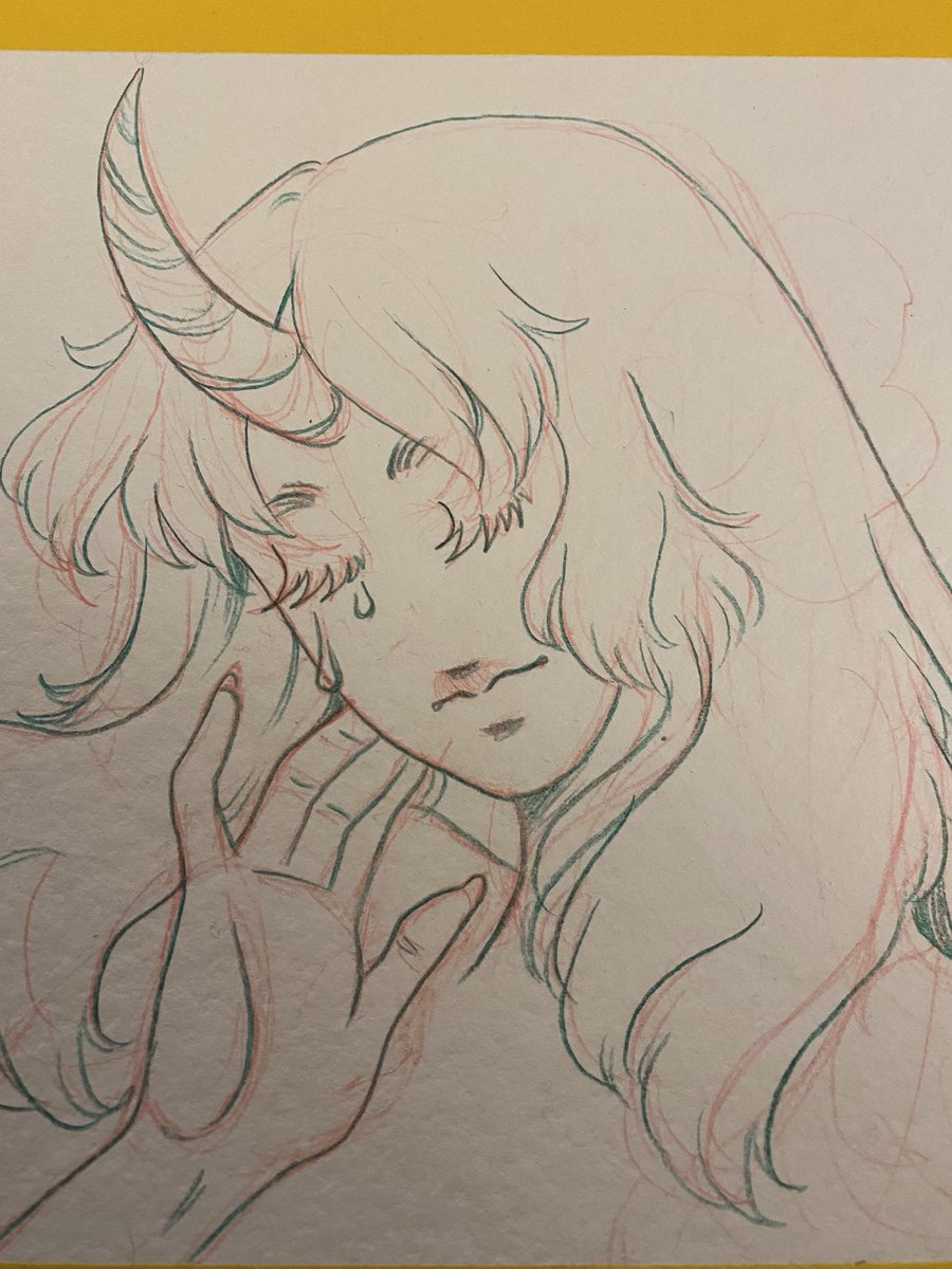 JayTealeaf's tweet photo. Only four more colors after this one #sketchbook #wip https://t.co/p6Y3ScBr6L