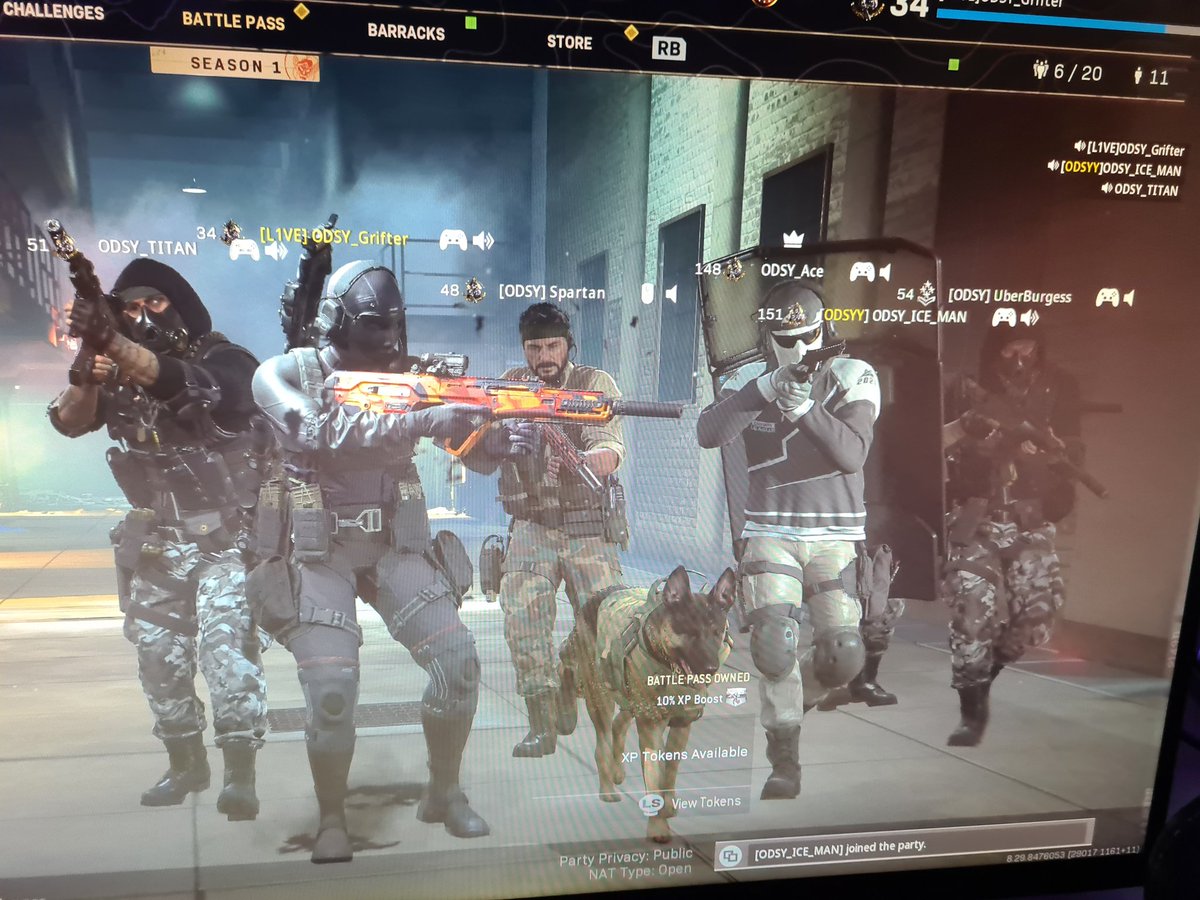 odyssey_squad's tweet photo. Not often a lot of the squad are all online together. Took this rare opportunity to get a photo. Missing some other OS legends but still great!!
#OdSquad #SquadSaturdays https://t.co/7djtJoRUEl