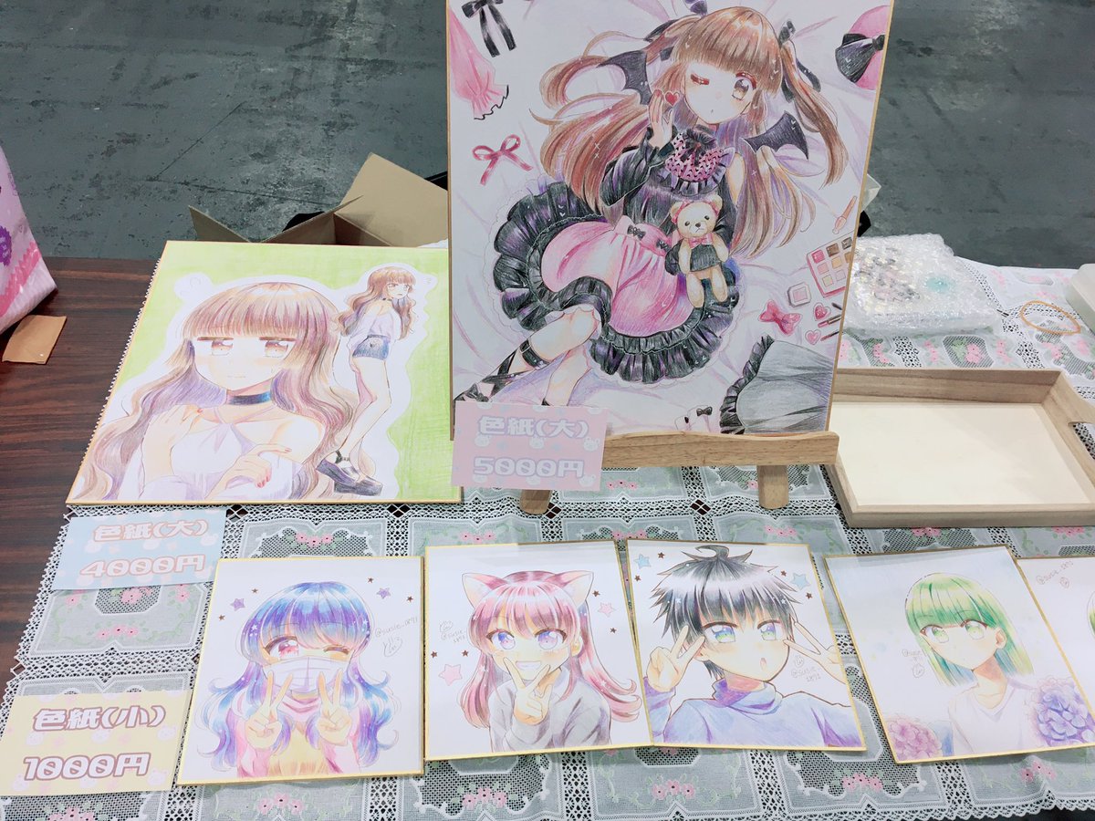 設営完了しました〜
L-30です!イラスト本よろしくお願いします?
#関西コミティア 
#関西コミティア60 
